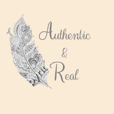 Authentic & Real - Drawstring Backpack Design