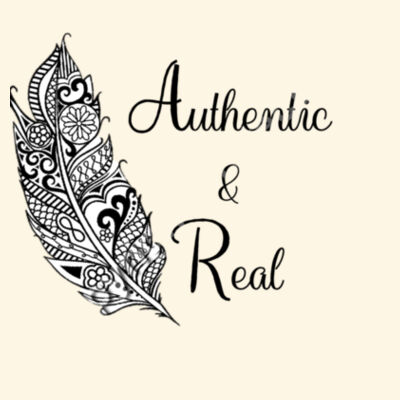 Authentic & Real - Carrie Tote Bag Design