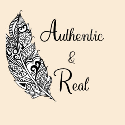 Authentic & Real - Drawstring Backpack Design
