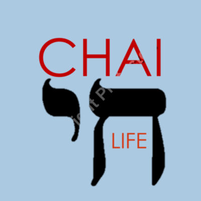 Chai - Life Womens Silohouette T Shirt - Red & Black Text Design