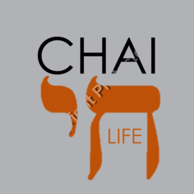 Chai - Life Womens Supply Crew Sweatshirt - Black & Orange Text Design